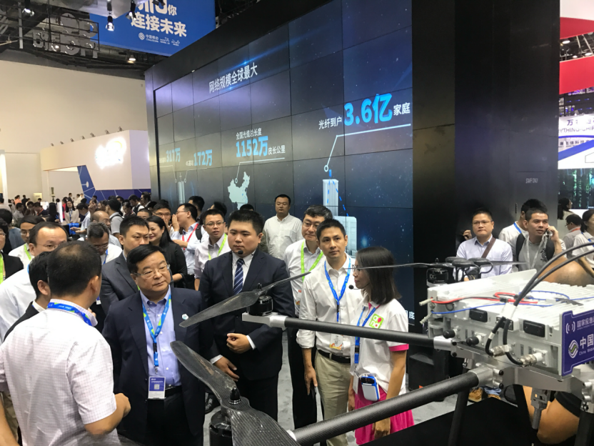 Dagong Technology industrial tethered UAV in continuous operation