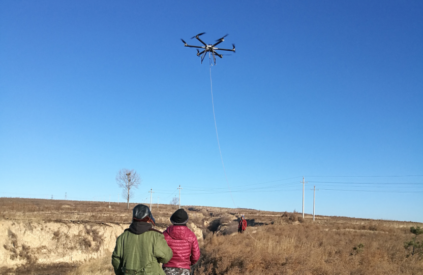 Dagong Technology tethered UAV system in continuous operation