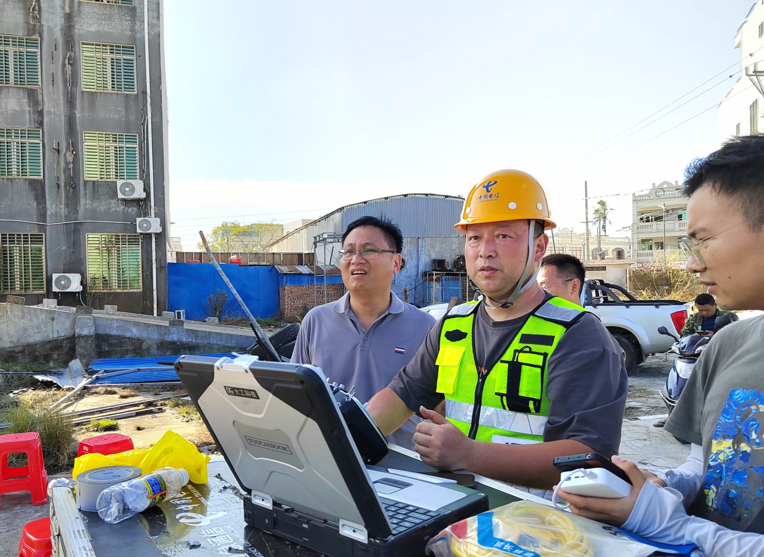 大工科技系留无人机在应急通信场景的持续作业实况
