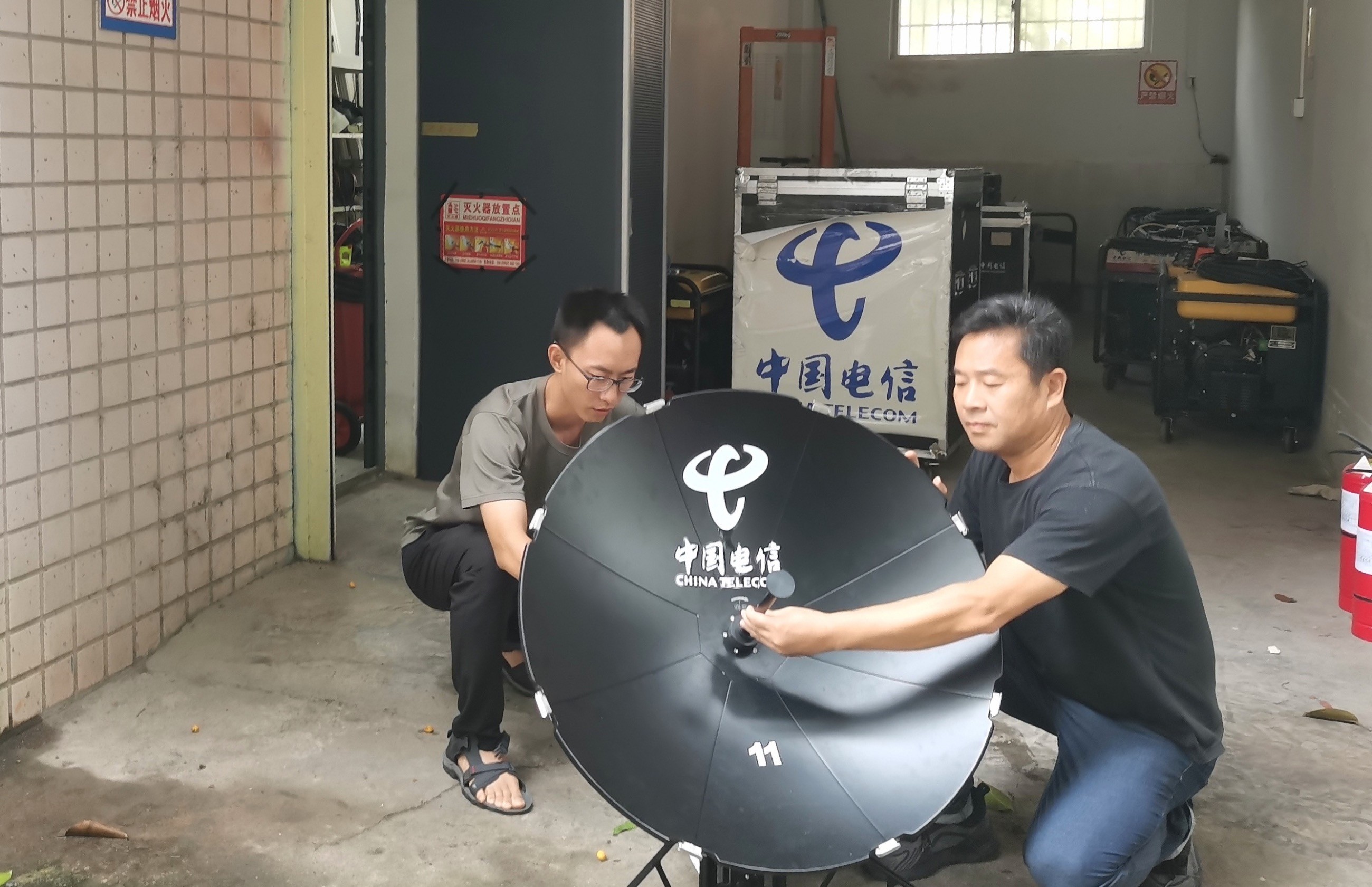大工科技系留无人机在应急通信场景的持续作业实况
