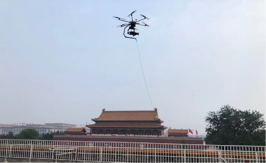 Dagong Technology tethered UAV system in continuous operation