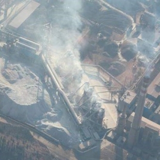 无人机巡航监控工地扬尘